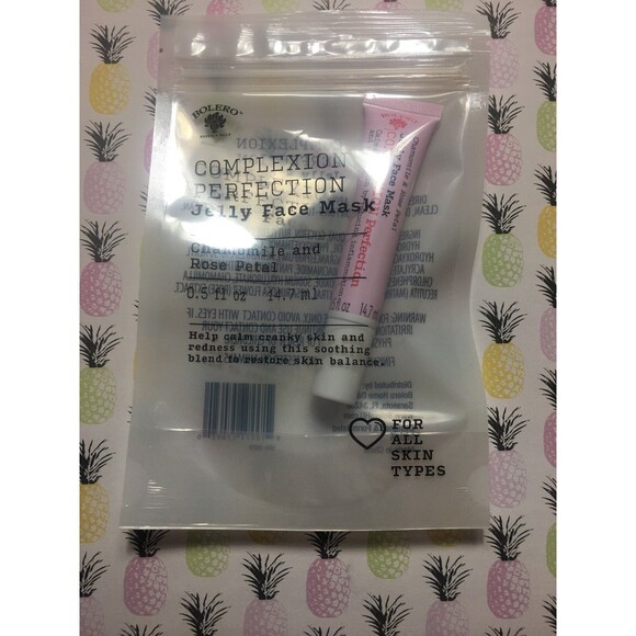 BOLERO Beverly Hills Complexion Perfection Jelly Face Mask Chamomile RosePetal 2 - Picture 2 of 3